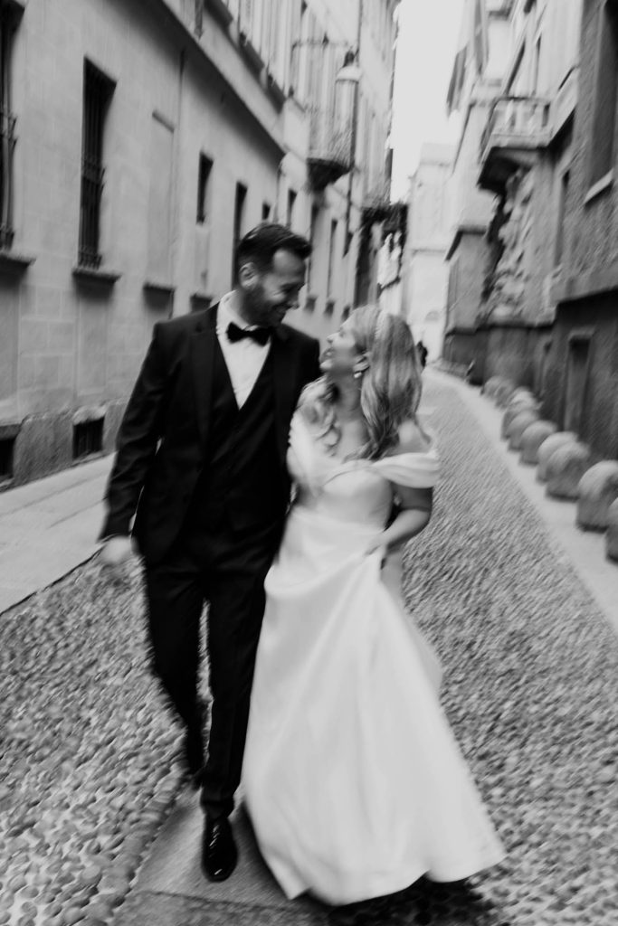 Wedding photoshoot in Milan & Lake Como
