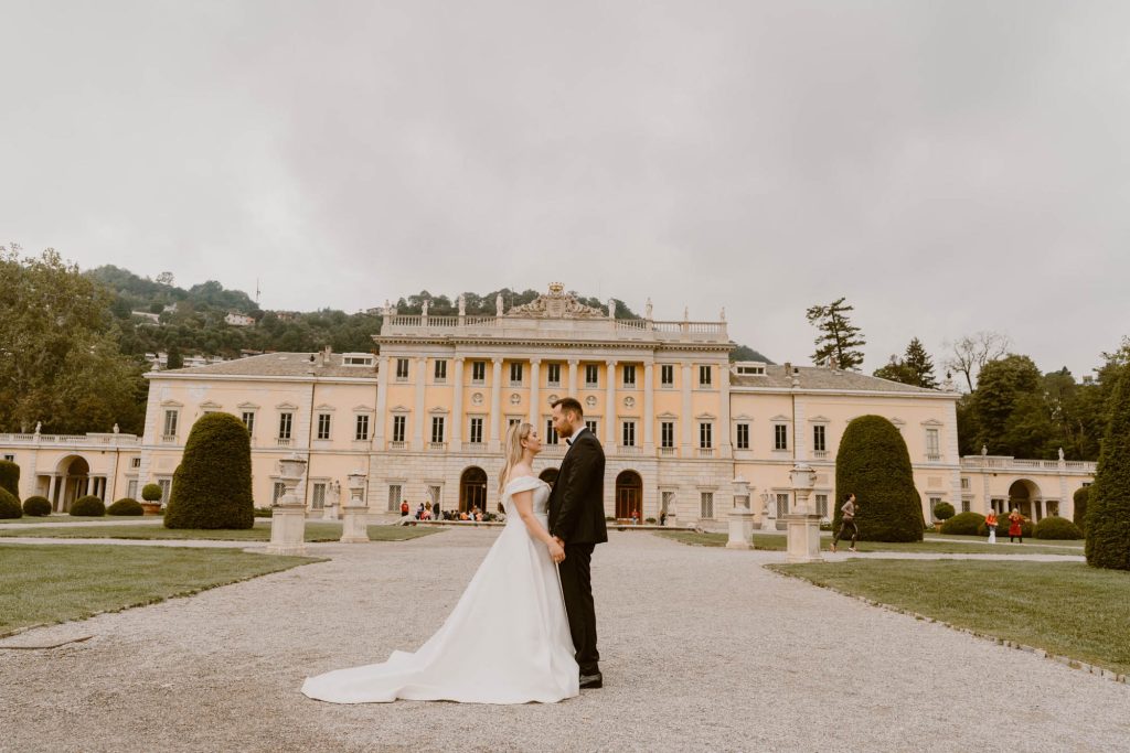Wedding photoshoot in Milan & Lake Como